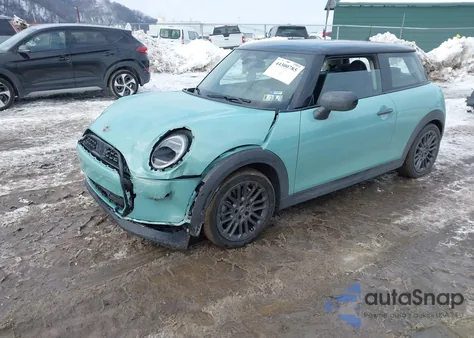 2025 Mini Hardtop Cooper from USA, damaged, VIN WMW13GD01S2W58476